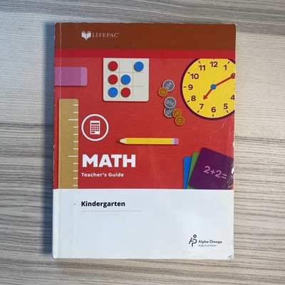 Lifepac Math Kindergarten Homeschool Curriculum Alpha Omega Publications Teacher