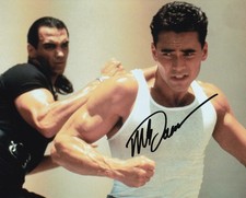 MARK DACASCOS signed Autogramm 20x25cm ONLY THE STRONG in Person autograph COA