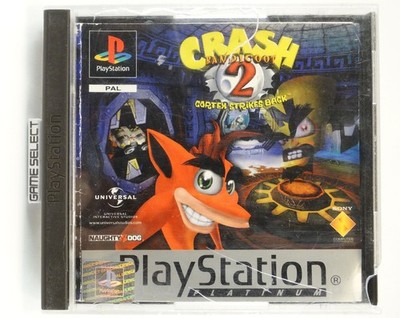 CRASH BANDICOOT 2 CORTEX STRIKES BACK PLAYSTATION PS1 PAL ITA ITALIAN ORIGINAL