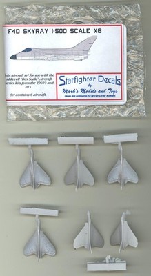 Starfighter Models 1/500 F-4D SKYRAY Aircraft for Revell Aircraft Carriers
