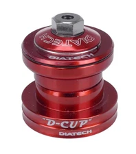 Diatech D-1 FS D-Cup BMX bicycle headset 1 1/8" THREADLESS - RED