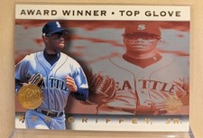 1995 Fleer Ultra AWARD WINNER GOLD MEDALLION #6 Ken Griffey Jr HOF RARE PARALLEL