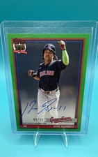 2026 Topps Series 1 - 1991 Topps Baseball Autographs Jose Ramirez #91A-JR /99