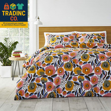 - Queen Duvet Cover Set, Cotton Percale Bedding with Matching Shams  Button Clo