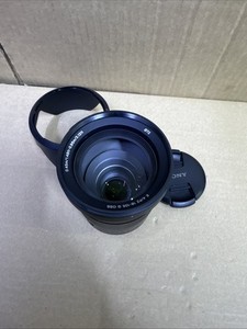 Sony E-Mount PZ 18-105mm F/4 G OSS Zoom Camera Lens & Hood &