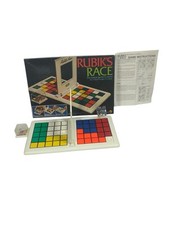 Vintage Rubik's Race (1982) by Ideal Toy Corp. Made In USA *Complete*