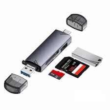 Kartenleser 6 in 1 SD Speicherkartenleser USB...