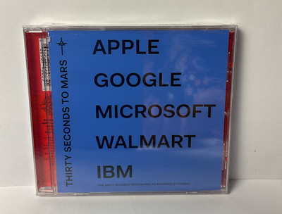 America by Thirty Seconds To Mars [CD] Apple Google Microsoft Walmart IBM