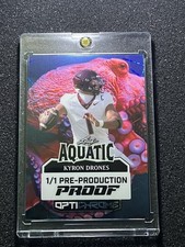 Kyron Drones - 2025 Leaf Aquatic Optichrome 1/1 Pre Production - VT Hokies