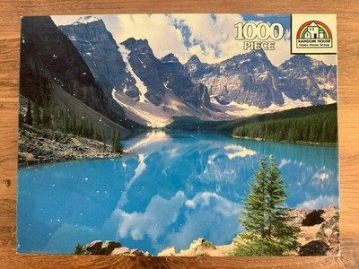 Random House Prestige 1000 Pcs VALLEY OF TEN PEAKS Jigsaw Puzzle 20 1/4'' x 27''