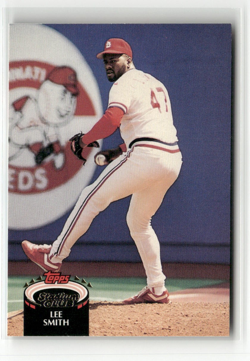 1992 STADIUM CLUB #180 LEE SMITH ST. LOUIS CARDINALS