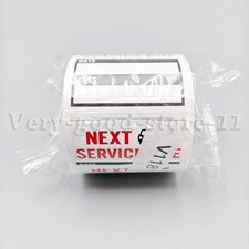 300X Oil Change Service Reminder Stickers Win...
