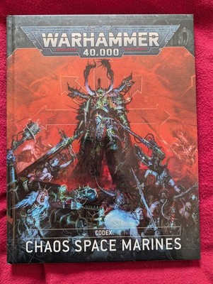 Warhammer 40k codex CSM - 10th Edition (Englisch) OHNE Code! *WIE NEU*