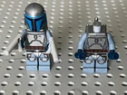 LEGO Star Wars Jango Fett 2013 Minifigures Lot (2) Light Nougat Head Smile -read