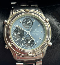 Orologio da polso vintage FESTINA cronografo sveglia