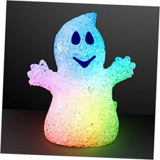 Soft Glow Halloween Light Up Ghost Decoration with Color Change LEDs