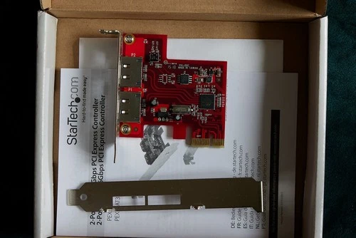 StarTech.com 2 Port PCI Express SATA 6 Gbps eSATA Controller Card - PEXESAT32