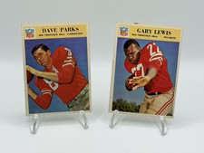 1966 NFL  Dave Parks and Gary Lewis
