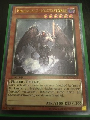 Yu-Gi-Oh! Prophezeiungszerstörer/ REDU-DE081/ 1st. Auflage! ./ Ultimate Rare