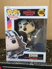 Funko Pop Vinyl - Television #1462 Eddie Metallic - New - Stranger Things - SE