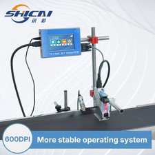 12.7mm Online Inkjet Printer for Printing Date Code and QR Code Without Conveyor