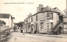 45 Saint Germain des Prés le bourg animée 1909
