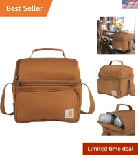 Carhartt Camping Cooler, Worksite Lunchbox, Soft Shell Lunch Bag for Constructio