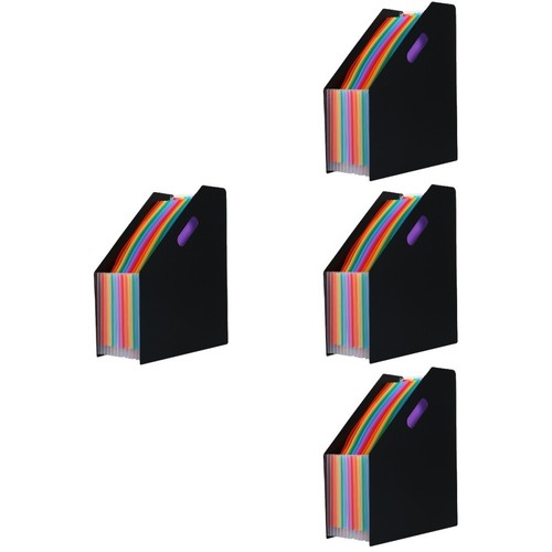 Folder Case Folder Tree 4 Pieces File Storage Organiser Expandable Folder Case for Documents ...