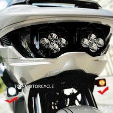 For Touring Road Glide Fltrx 2024 2025 Shark Demon Front Fog Light Turn Lamps For Touring Road Glide Fltrx 2024 2025 Shark Demon Front Fog Light Turn Lamps
