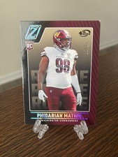 2022 Zenith Phidarian Mathis RC 4th Down 25/25 Last Print 1/1 RARE SP ROOKIE