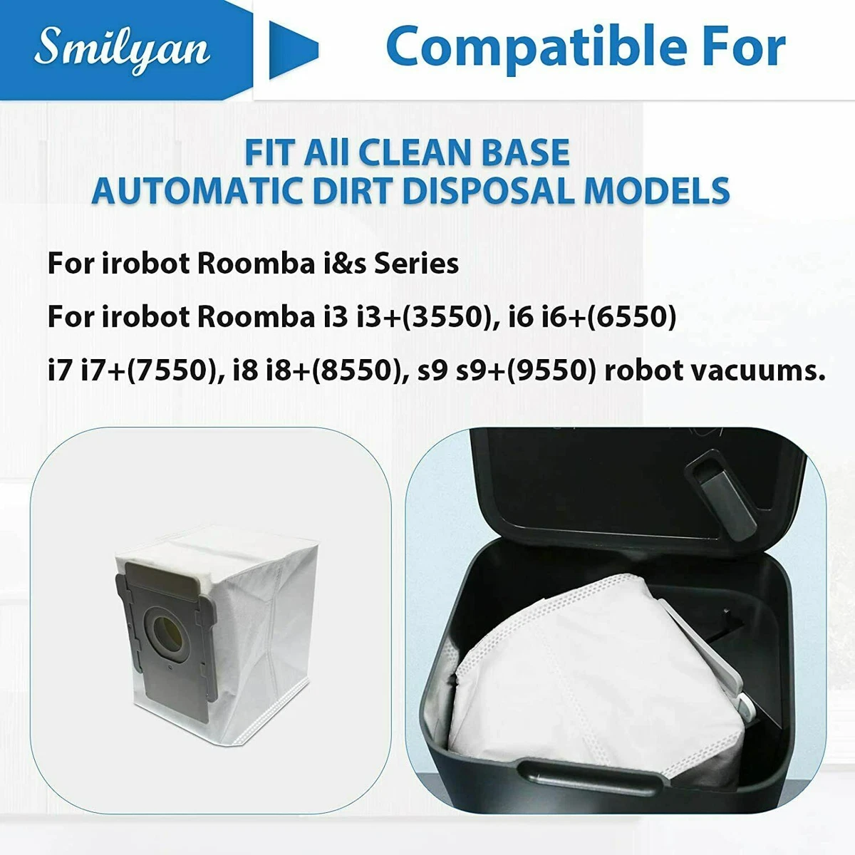 Dust Bag For Irobot Roomba Accesorios Home Appliance I Series