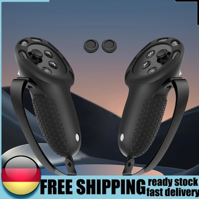 Silicone VR Controller Grips Cover 2 Rocker Cap for Meta Quest 3 VR Accessories