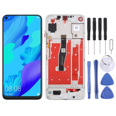 LCD Screen For Honor 20 / Huawei Nova 5T Digitizer Full Assembly+Frame
