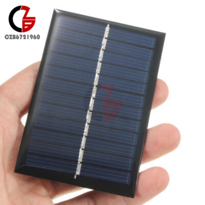1/2/5/10PCS 6V 1W Solar Panel Module For Light Battery Cell Phone Toys Chargers