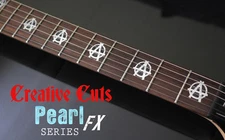 Anarchy MOP Fretboard Markers Vinyl Inlay Stickers Set for ANY GUITAR and BASS