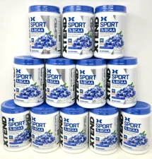 12X Xtend Sport 7g BCAA Powder, Blue Raspberry Ice, 30 Servings EXP 02/2026