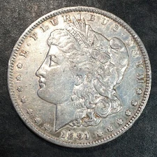 1891 Morgan Silver Dollar - High Quality Scans #Q592