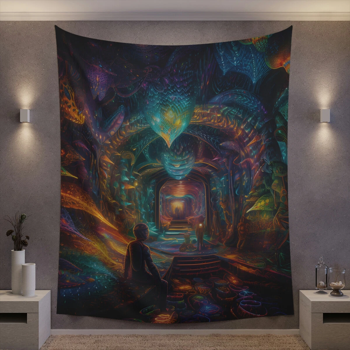 Trippy wall flags new arrivals