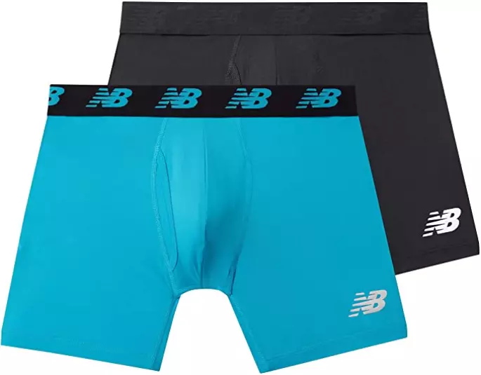 New Balance Men's Premium Performance 6 Boxer Brief Underwear