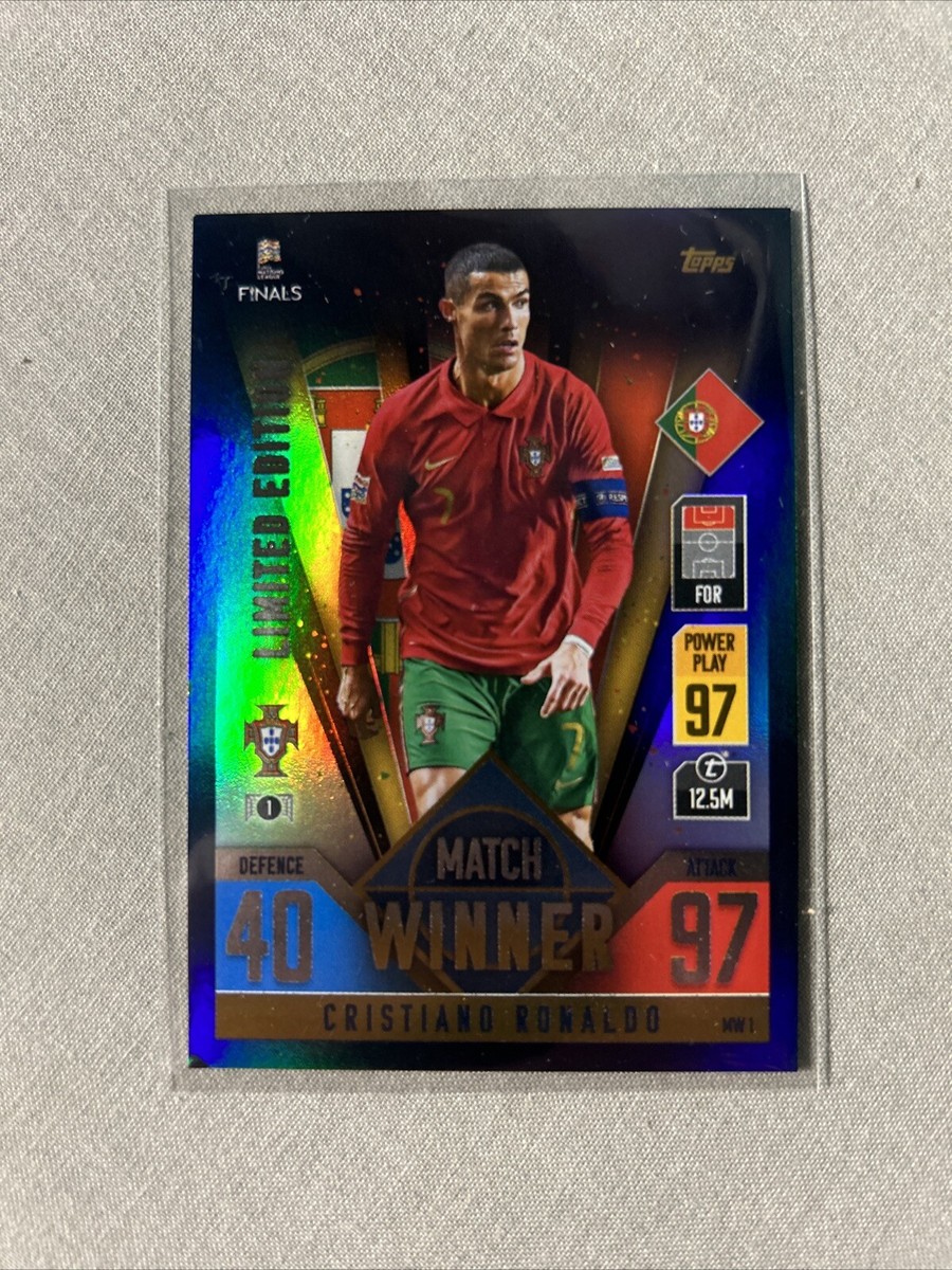 Cristiano Ronaldo Topps Match Attax 101 Portugal MATCH Cristiano Ronaldo Topps Match Attax 101 Portugal MATCH