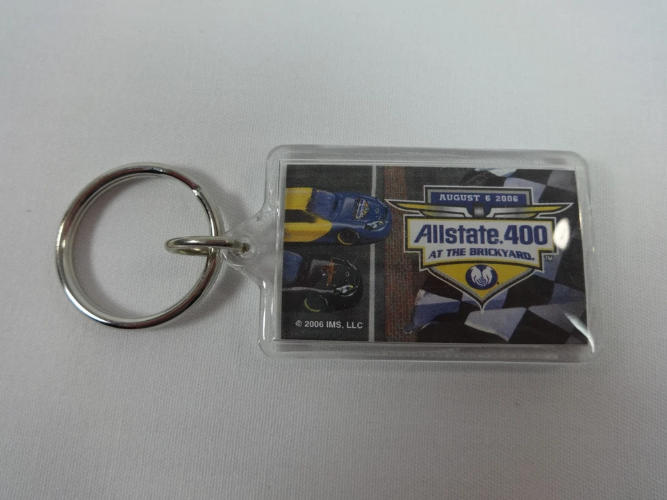 2006 Brickyard 400 Event Collector Keychain Winner Jimmie Johnson - Image 3 of 4