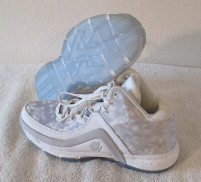 NEW Adidas J Wall 2 Mens Basketball Shoes 6.5 White/Clear/Grey Camo/Ice $110