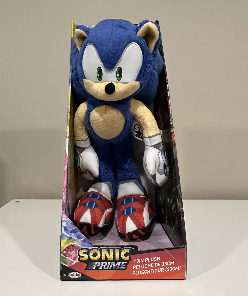 Netflix Sonic The Hedgehog Prime 13 Inch Sonic Plush NEW 2023