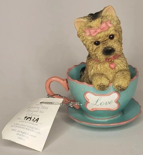 Hamilton Collection Brimming with Personali-tea Collection Terrier Yorkshire