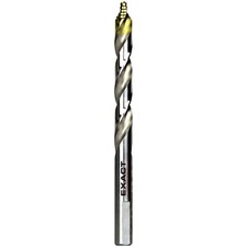 Exact 74885 Twist Drill Bit 8.5mm DIN 338 HSS TIN-TIP Pack of 10
