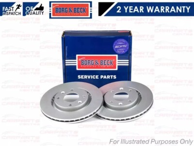 FOR FORD TRANSIT Front Axle BRAKE DISC PAIR BBD4563