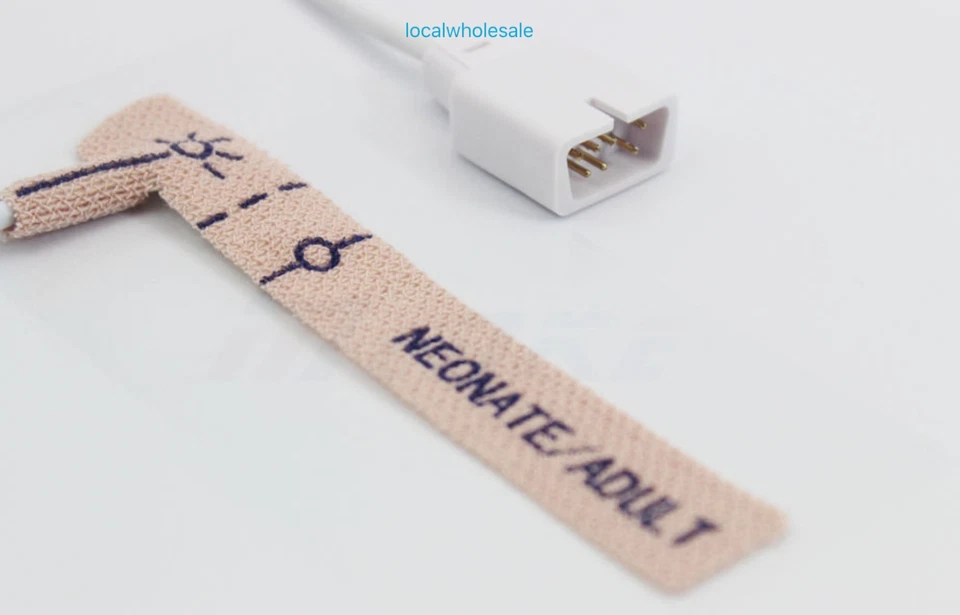 Sensor Nellcor Neonato Adulto Desechable 10 PIEZAS No Oximax Spo2 7PIN P1019A Foto 2 de 2