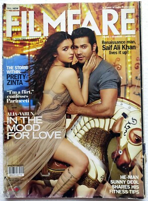 Filmfare Juli 2014 Alia Bhatt Varun Dhawan Preity Zinta Saif Ali Khan Ali Fazal