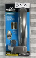 Wright Premier Screen & Storm Door Lever VBA213SN Satin Nickel Finish New Sealed