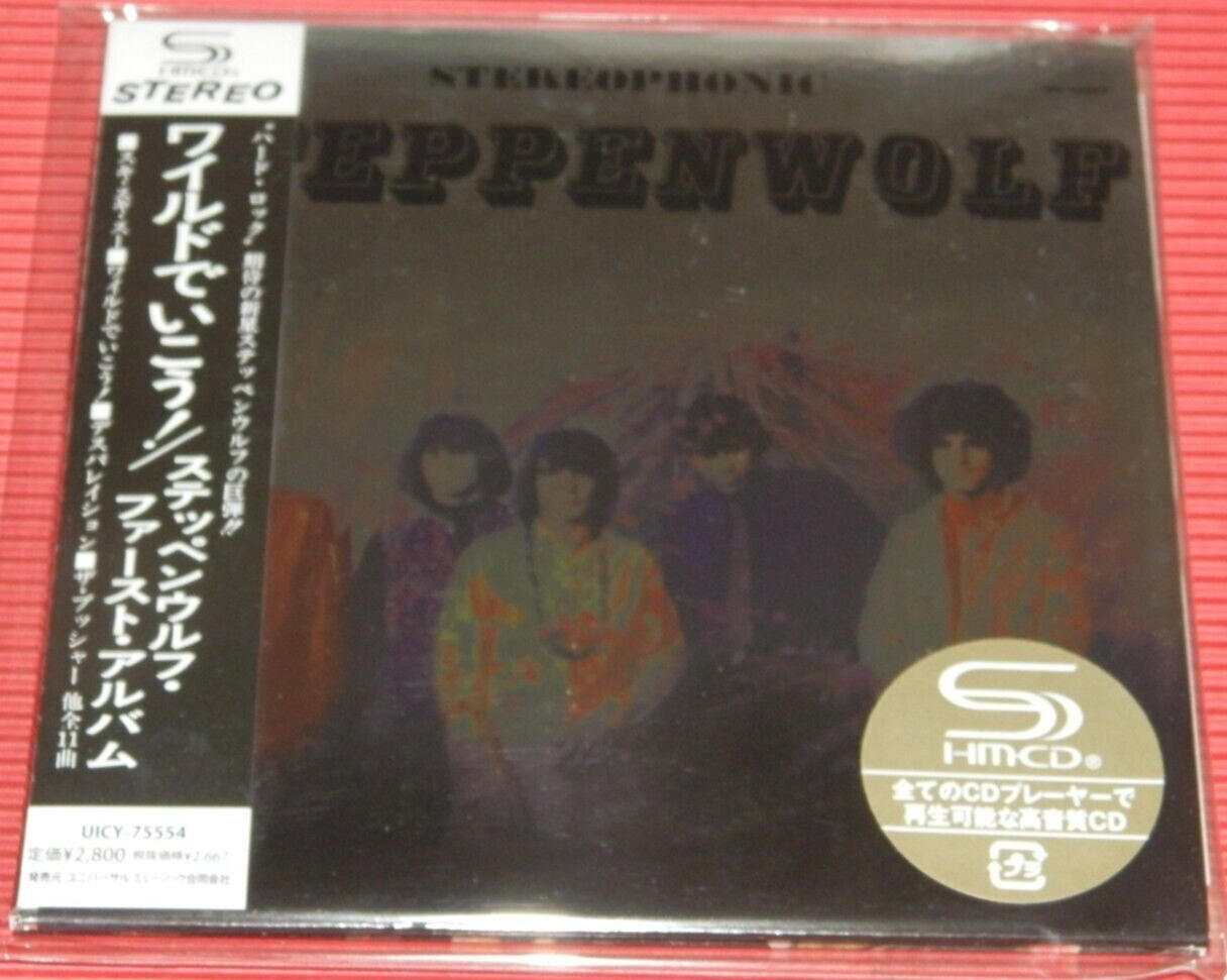 STEPPENWOLF ST con tracce bonus JP MINI LP SHM CD